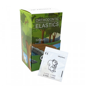 Cutie cu elastice ortodontice intraorale latex 4.5oz heavy 18 3.2mm 5000 bucati