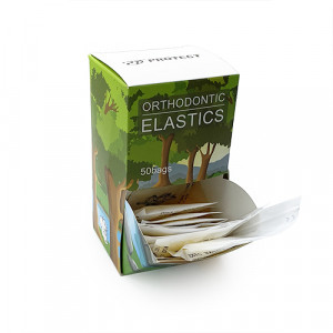 Cutie cu 5000 de elastice intraorale in 50 de pungute