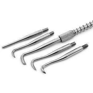 Instrument Pentru Scos Lucrari Protetice Cu Arc si 5 Varfuri