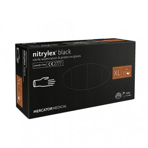 Manusi Nitrylex Black nepudrate XL - Img 2