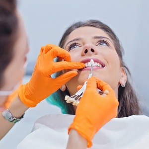 Manusi Nitrylex Portocaliu nepudrate S stomatologie