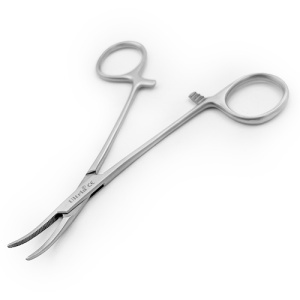 Pensa Dentara Hemostatica Halsted-Mosquito Curba 12.5cm