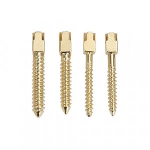 Pivoti endodontici auriti set 10 bucati lungime 12 mm