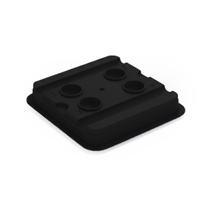 Placuta Pad Mixare Materiale 4 Sloturi Set De 100buc