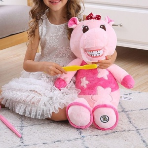 Plus pentru Educatie Periaj Hipopotam Gigant 60cm