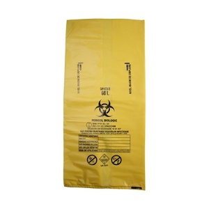 Saci Deseuri Biohazard Pericol Biologic 60L