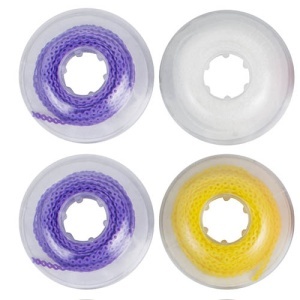 SALE - Catena elastica color cu spatii medii rola 4.5m GRI - Img 2