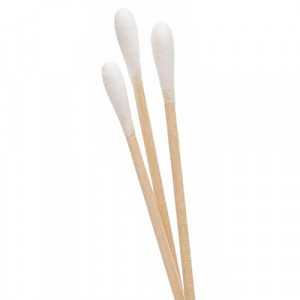 Aplicatoare cu cap din bumbac 7.5 cm