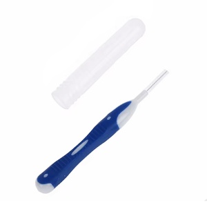 Set periute interdentare color 5 buc ALBASTRU
