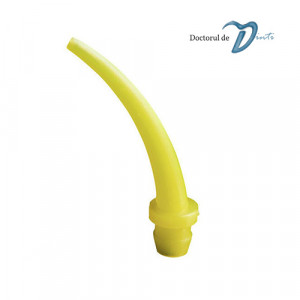 Varf intraoral galben aplicare materiale dentare