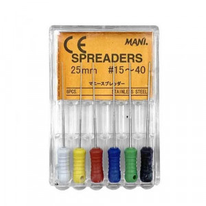 Ace endodontice Spreader asortate 15-40 25mm MANI