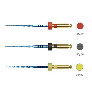 Ace Endodontice Rotative RC BLUE NiTi 25mm Perfect