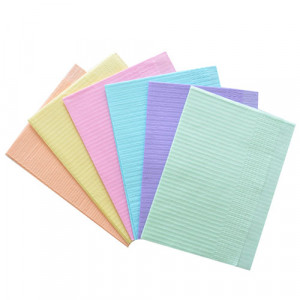 Bavete color 33x45cm protectie pacient