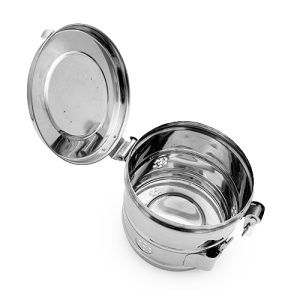 Casoleta Inox Sterilizare Instrumentarul Medical 12.5x12.5cm