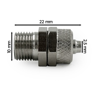Conector adaptor metalic 80 dimensiuni
