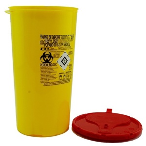 Cutie Recipient Deseuri Medicale Intepatoare Taietoare 2.5L