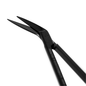 Foarfece Dentara Chirurgicala Angulata Black Line Medflair
