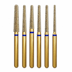 Freze diamantate standard G850 Round End Taper Coltene