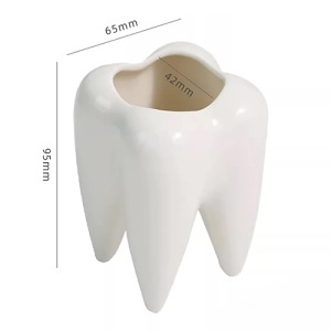 Ghiveci Decorativ Alb Ceramic