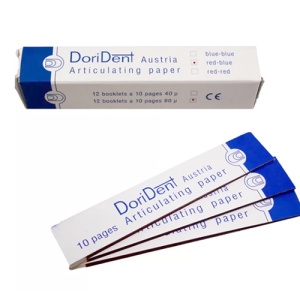 Hartie Articulatie Dreapta 80 Microni DoriDent