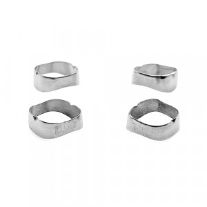 Inele benzi metalice molar 2 simple 34