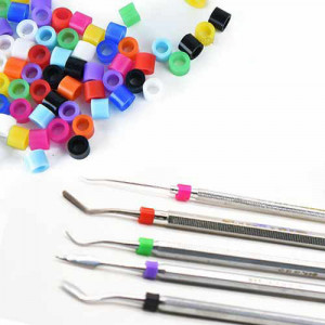 Inele silicon color codare instrumente dentare BS08