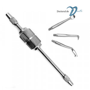 Instrument pentru scos lucrari protetice manual 3 varfuri