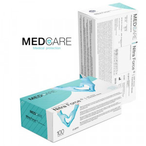 Manusi nitril nepudrate de la MedCare
