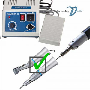 Micromotor electric Marathon 3 cu piesa tip micromotor