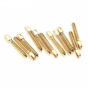 Pivoti endodontici auriti set 10 bucati 12 mm