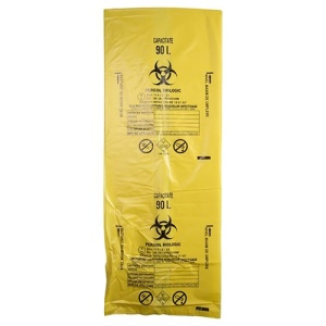 Saci Deseuri Biohazard Pericol Biologic 90L