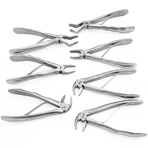 Set 7 Clesti De Extractie Pentru Dinti Temporari