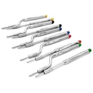 Set Osteotoame Varf Convex 10 Buc