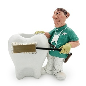 Statueta Igiena Dentara Stil Suport Pixuri
