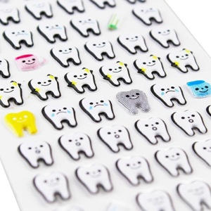 Stickere 3D in Forma Dinte TZ-017