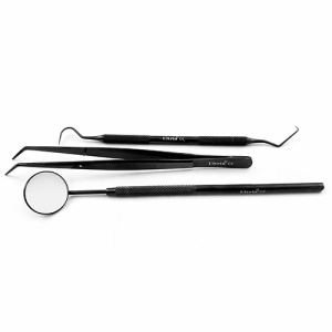Trusa De Consultatie Stomatologie Black Line 3 Piese