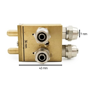 Valva pneumatica dubla interna 133 masuratori