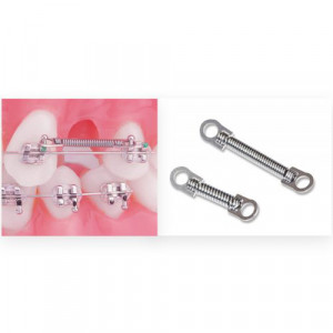 Arc ortodontic helicoidal resort inchis Niti 10buc