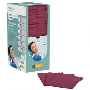 Bavete color 33x45cm Soft Care Plus 125 Bordeaux
