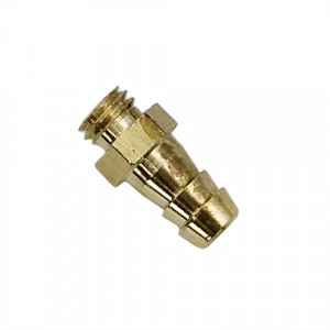 Conector unit dentar metalic cu filet si racord 5mm