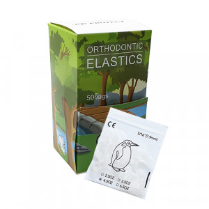 Cutie cu elastice orto intraorale latex 4.5oz heavy 516 7.9mm 5000 bucati