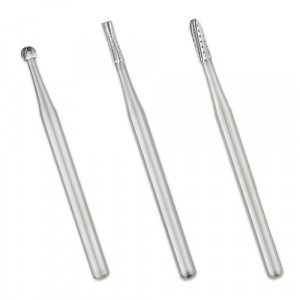Freze extradure pentru turbina lungime chirurgicala 25mm