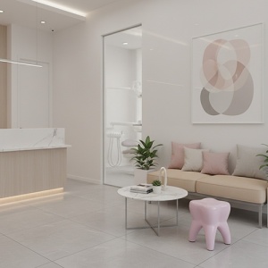 Scaun Decorativ Forma Dinte Culoare Roz