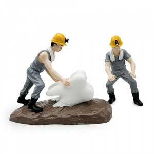 Statueta molar in lucru cu magnet DE910