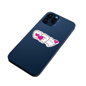 Sticker telefon Dintii Dragostei