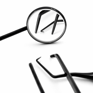 Trusa Consultatie Stomatologie Black Line Cu 3 Piese