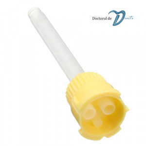 Varfuri canula mixare si aplicare materiale dentare TBT200 50 bucati