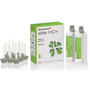 Silicon de aditie Elite HD Light Fast Zhermack, 2x 50ml verde