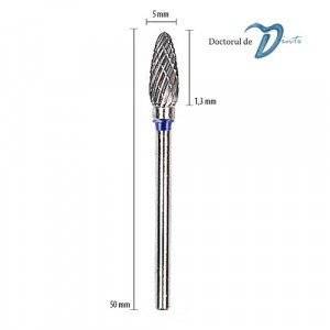 Dimensiuni freza extradura tungsten carbid piesa dreapta H5