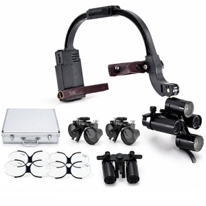 Kit Complet cu Lupe 2.5x, 3.5x, 6x plus 4 Lentile si Lampa Frontala LED - Img 6